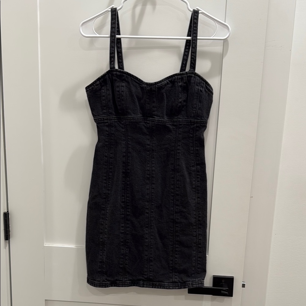 Black Denim Women's Dress